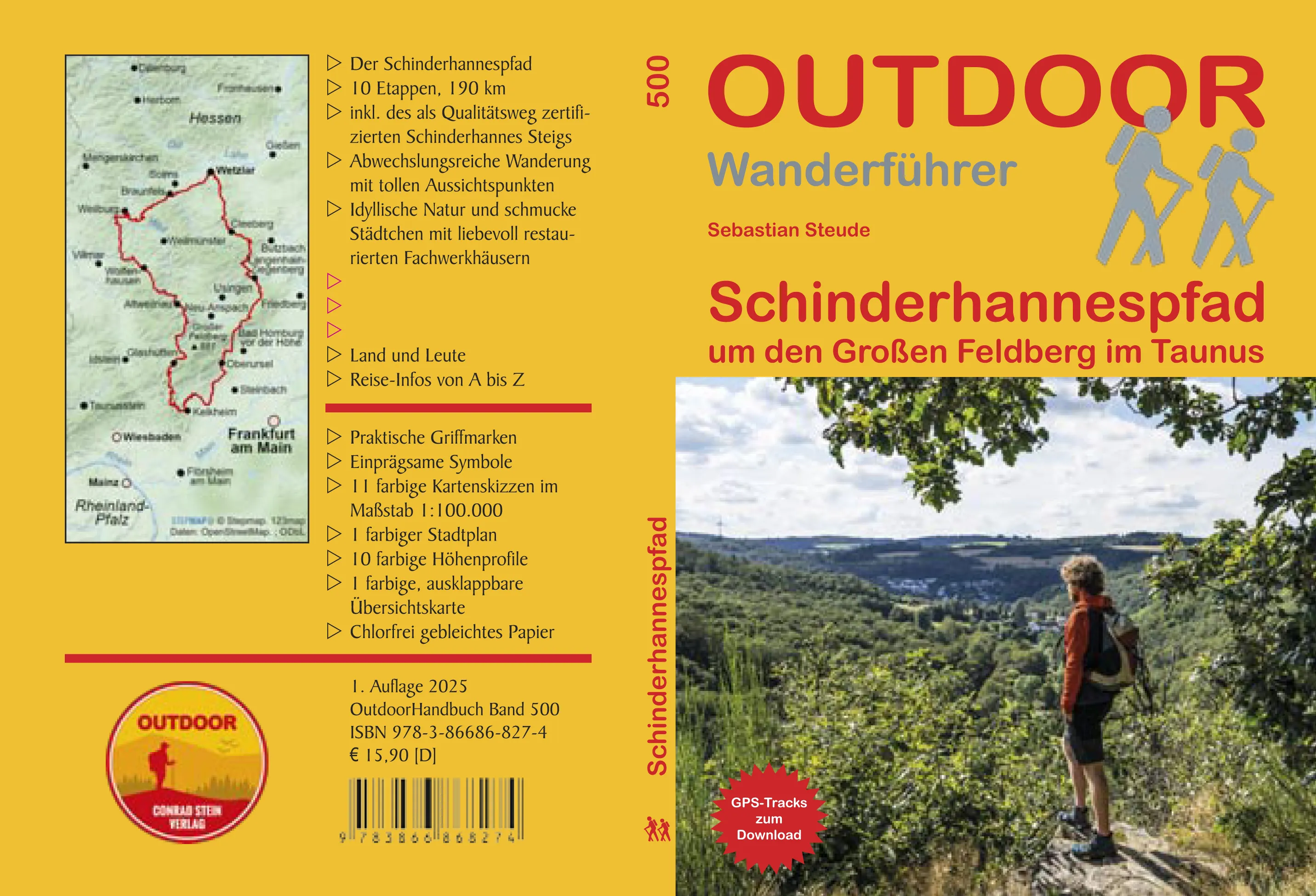 Titelcover zum Schinderhannespfad als Beispiel eines Wanderführers