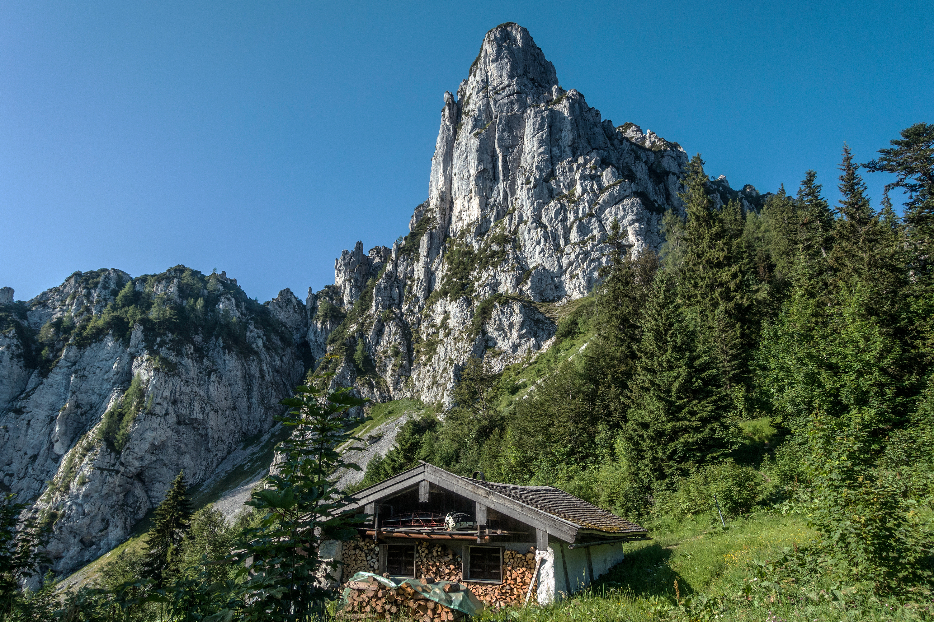 Klettertour: Hörndlwand – Nordriss von Sebastian Steude