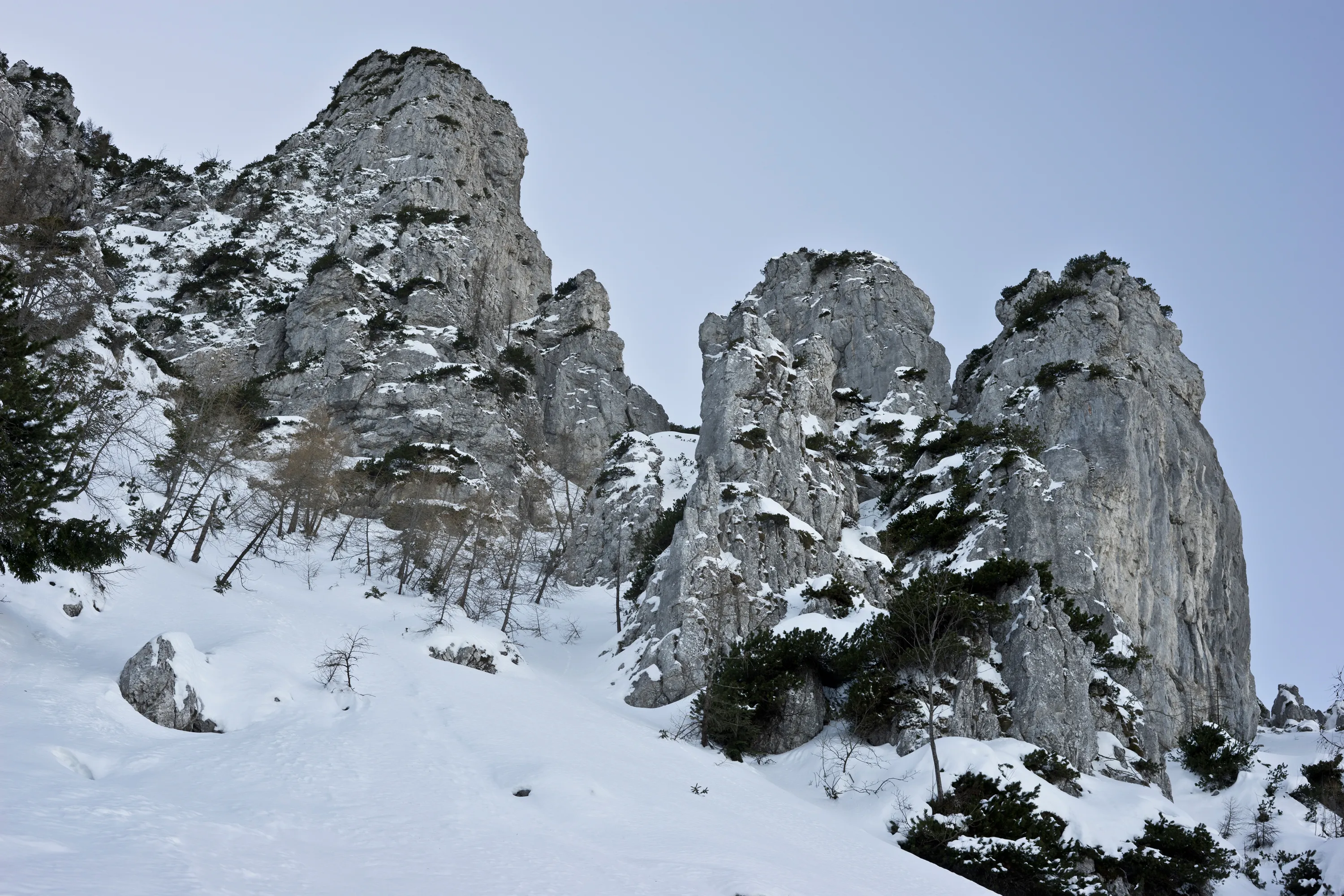 Gurnwandkopf - Nordostkante Winterbegehung