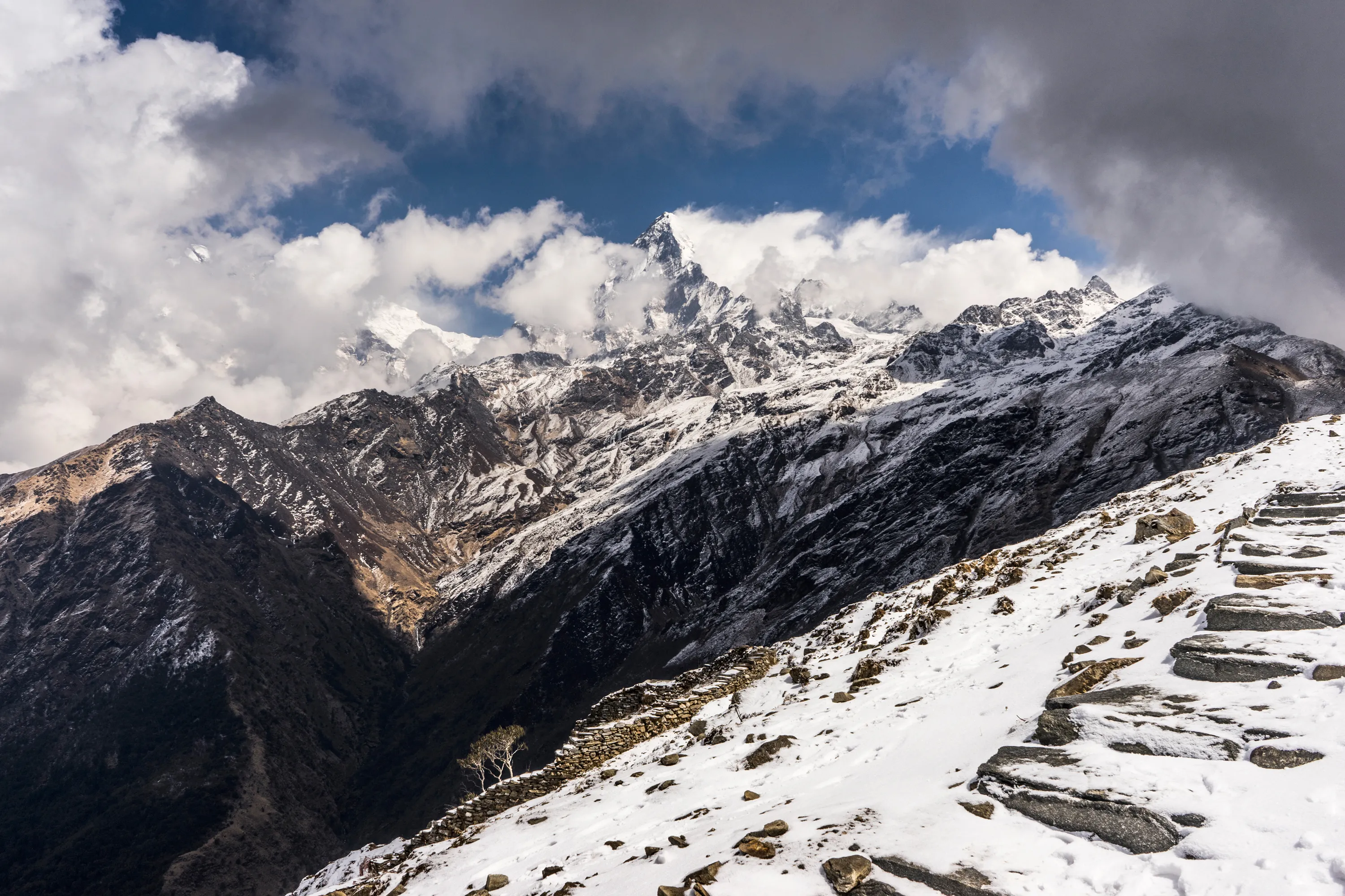 Unter stillen Riesen – Abseits der Klassiker durch die Annapurna-Region
