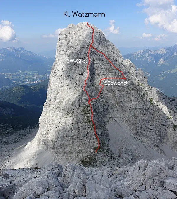 Topo Südwand