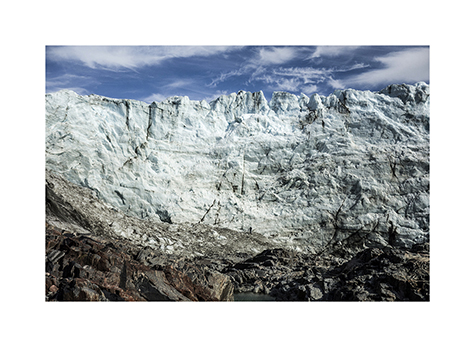 Der Russell Gletscher in Groenland